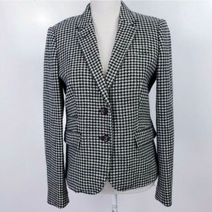 J. Crew Schoolboy Wool Houndtooth Blazer Sz 8
